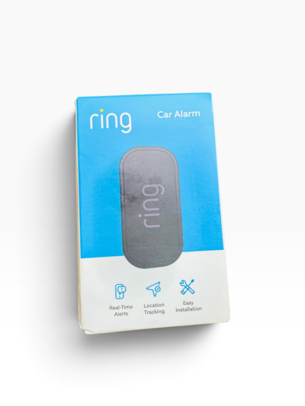 Ring Car Alarm One Size Blue and White